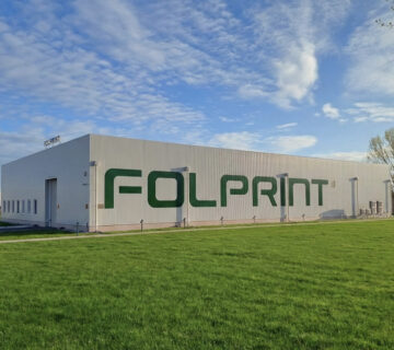 Csomagolás gyártó üzem Pákozd Folprint zöld nyomda